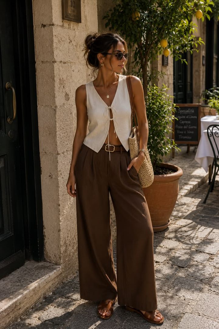 Fashion creator producing lifestyle content